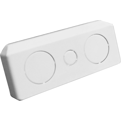 End cap for 120х50 mm trunking, white